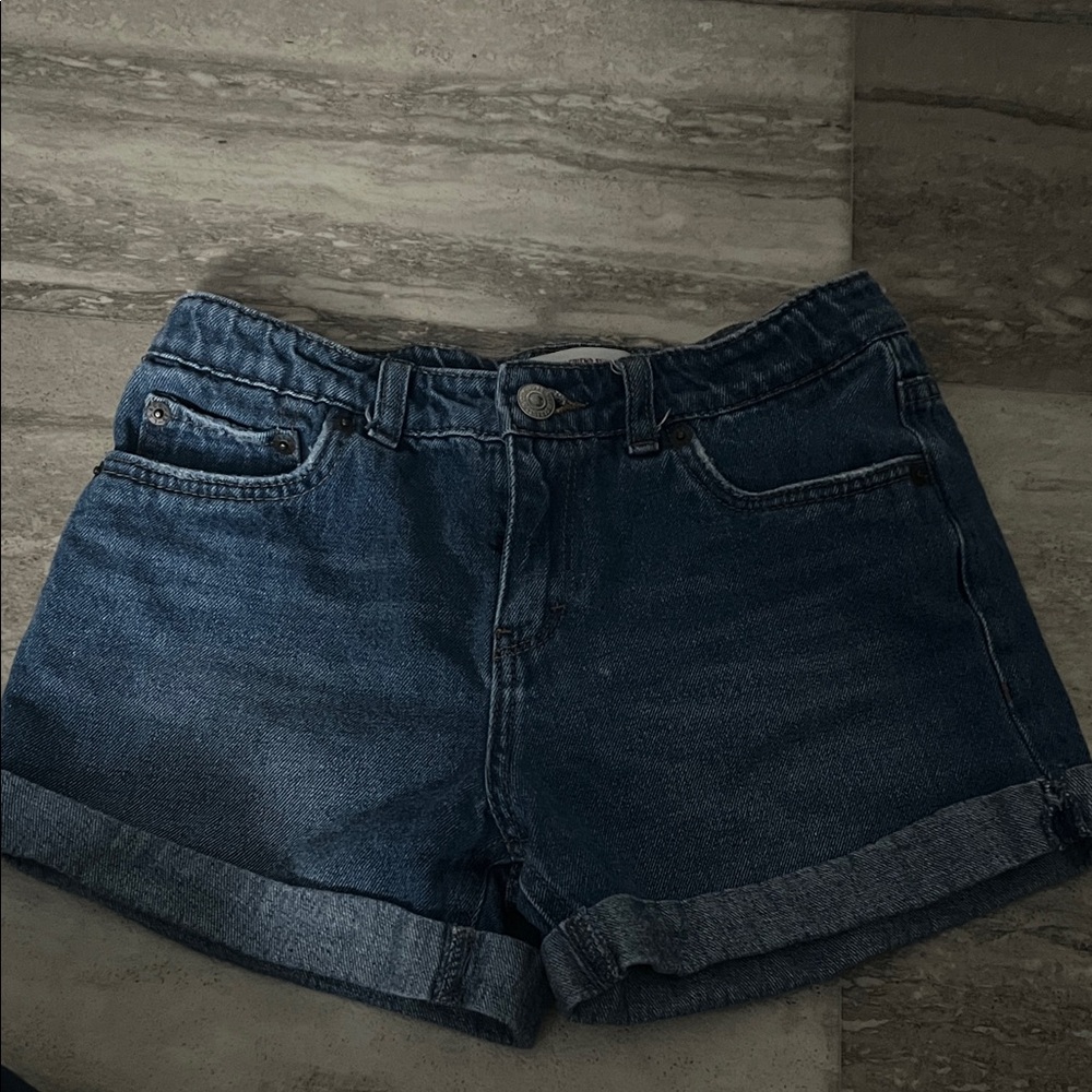 Levi's Dark Blue Jean Shorts